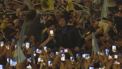 Cierre De Campaña Milei Y Massa