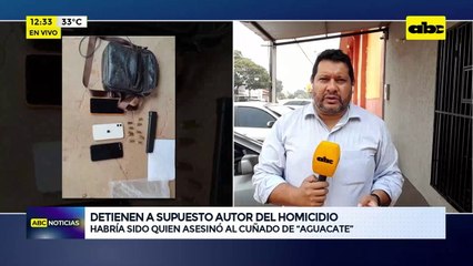 Video: detienen a supuesto autor del asesinato del cuñado de “Aguacate”
