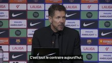 Atlético - Simeone fier de son équipe malgré la défaite