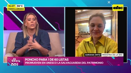 Poncho para´i de 60 listas: promueven en Unesco La Salvaguardia del patrimonio