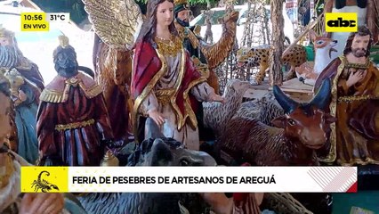 Video: Feria de pesebres en Areguá
