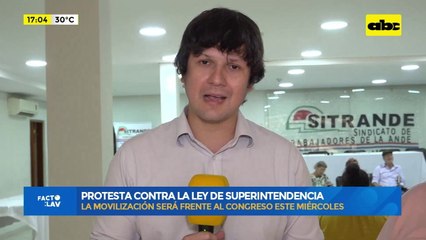 Video: protesta contra ley de Superintendencia de Pensiones y Jubilaciones