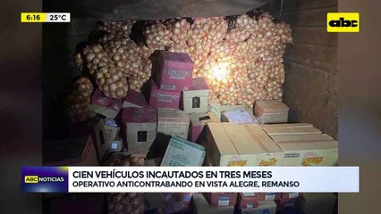 Video: Miles de kilos de mercaderías incautadas
