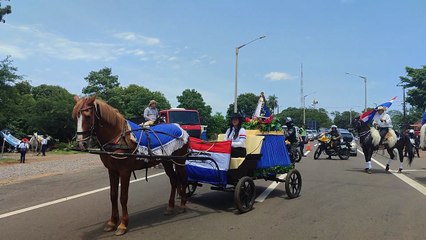 Jinetes Del Paraguay Visitaron A La Virgen De Caacupé - 1