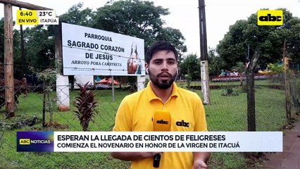 Video:  Esperan la llegada de cientos de feligreses