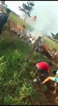Pobladores Trataron De Apagar El Incendio Tras Caída De Avioneta Donde Iba Walter Harms En San Pedro