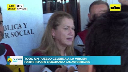 Video: ministra de Salud se pronuncia sobre la carta del obispo