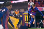 Lamine Yamal pushes Raphinha hard after the Brazilian scored for FC Barcelona