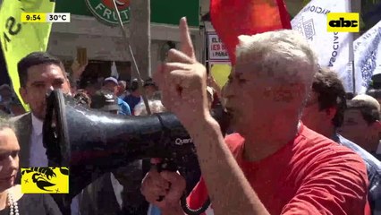 Diputados en manifestación: “no podemos permitir el atropello”