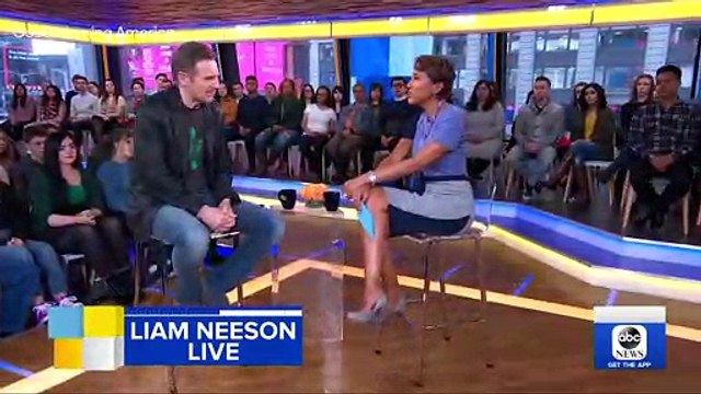 Liam Neeson Appears on 'Good Morning America' To Clarify Revenge Comments | THR News