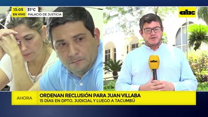 Video: ordenan reclusión para Juan Villalba por violencia familiar