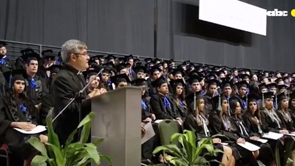 Rector de la UCA habla de títulos falsos en acto de graduación