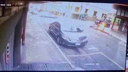 Fatal accidente de tránsito en pleno centro de Asunción