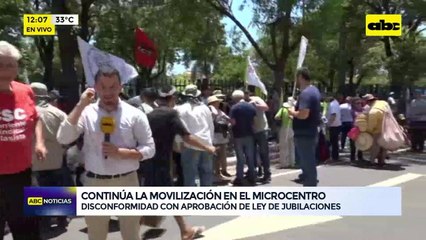 Video: Movilizaciones siguen en el microcentro