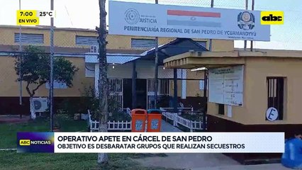 Video: Operativo “Apete” en cárcel de San Pedro