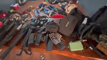 Operativo Ignis, en La Paloma, Canindeyú