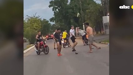 Con violentas peleas, jóvenes recibieron el Año Nuevo