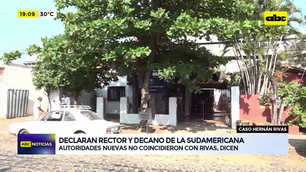 Caso Hernán Rivas: declaran rector y decano de la Universidad Sudamericana