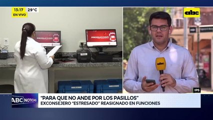 IPS: exconsejero ‘’estresado’’ reasignado en funciones