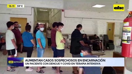 Video: crecen los casos sospechosos de dengue y covid en Itapúa