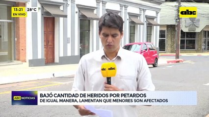Video: bajó la cantidad de heridos por petardos