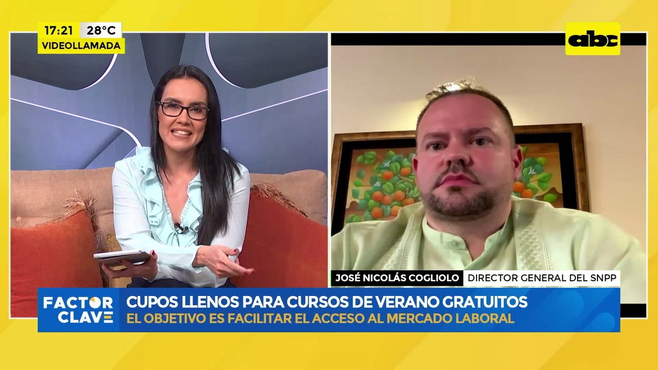 SNPP: cupos llenos para cursos de verano gratuitos