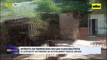 Intento de feminicidio en San Juan Bautista: hombre atacó con una asada a su pareja