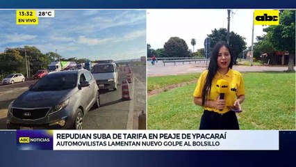 Video: repudian suba de tarifa en peaje de Ypacaraí
