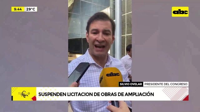 Video: Suspenden licitación de obras de ampliación