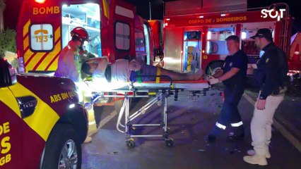 Homem morre e outras duas pessoas ficam em estado gravíssimo após acidente de trânsito na BR-369, em Cascavel