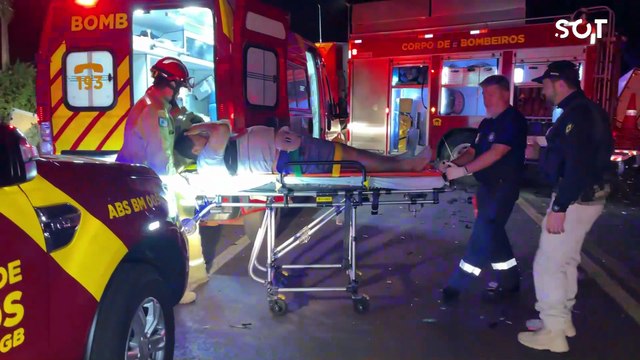 Homem morre e outras duas pessoas ficam em estado gravíssimo após acidente de trânsito na BR-369, em Cascavel