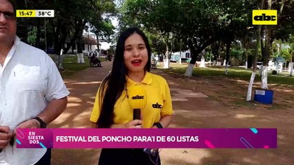 Video: Festival del Poncho Para’i de 60 listas