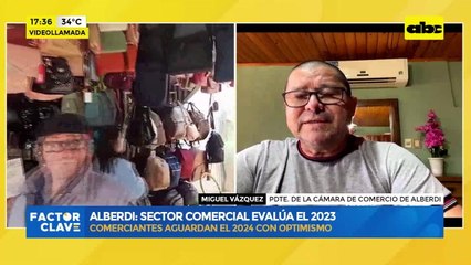 Alberdi: sector comercial evalúa el 2023