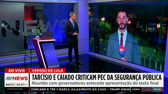Tarcísio e Caiado criticam PEC da Segurança Pública em reunião com governadores