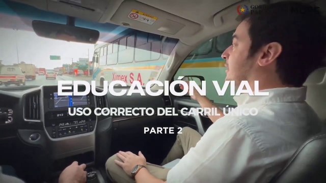 Educación Vial En La Zona De Carriles Exclusivos Para Buses Parte 2