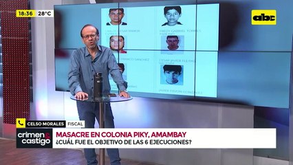 Masacre en Amambay: Insólito ‘’robo'' que cobró la vida de seis personas