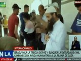 Régimen israelí bloquea entrada de 6 mil camiones de ayuda humanitaria en la Franja de Gaza