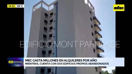 Video: MEC gasta millones en alquileres por año