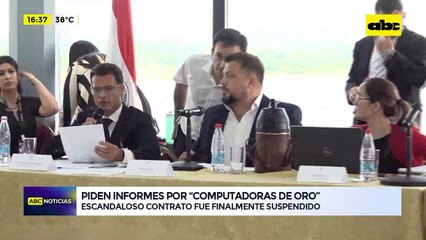Video: piden informes por ‘’computadoras de oro’'