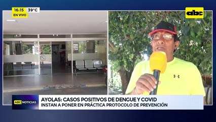 Ayolas: casos positivos de dengue y Covid