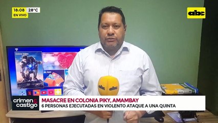 Video: masacre en Colonia Piky, Amambay