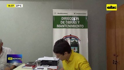 Video: lluvia posterga inicio de obras de Lambaré