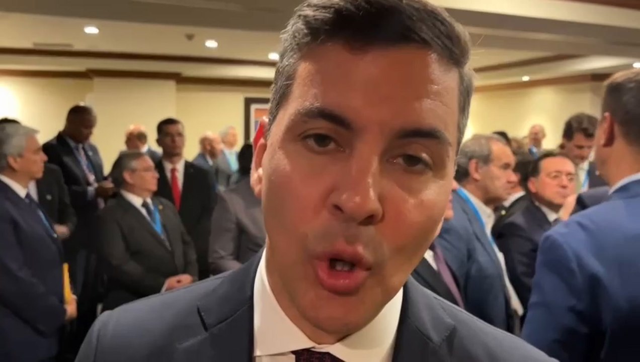 Santiago Peña expreso su apoyo al presidente electo de Guatemala