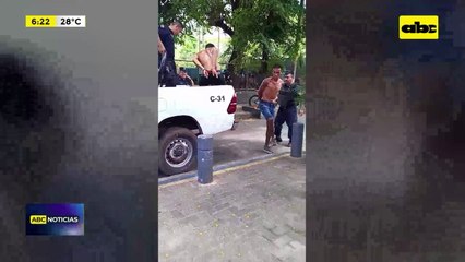 Video: Dos motoasaltantes detenidos en flagrancia