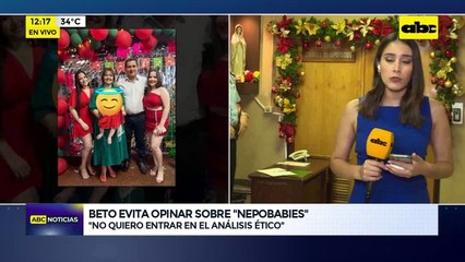 Video: Beto Ovelar evita opinar sobre ‘’nepobabies’'