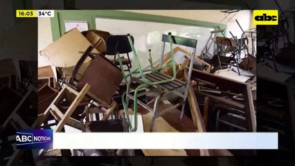 Video: piden que Itaipú done pupitres
