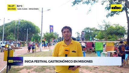 Video: inicia festival gastronómico en Misiones