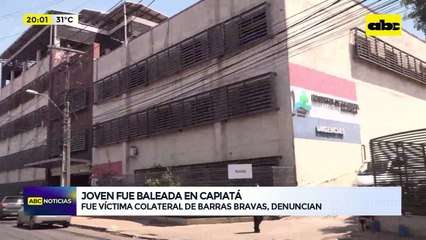 Joven fue baleada en Capiatá: fue víctima colateral de barras bravas, denuncian