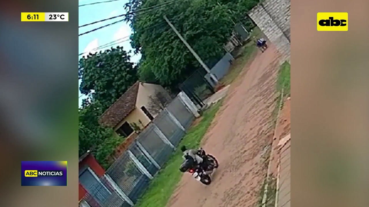 Detenido gracias a las imágenes de circuito cerrado: llevaba lo que robó en una carretilla