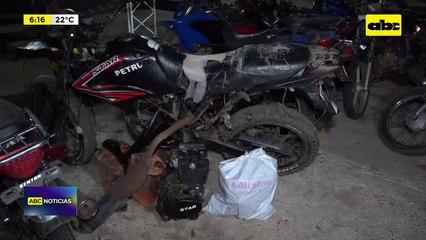 Video: robó una moto tras riña